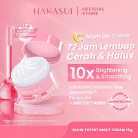 Hanasui Glow Expert Night Cream New Improved Formula (15gr)